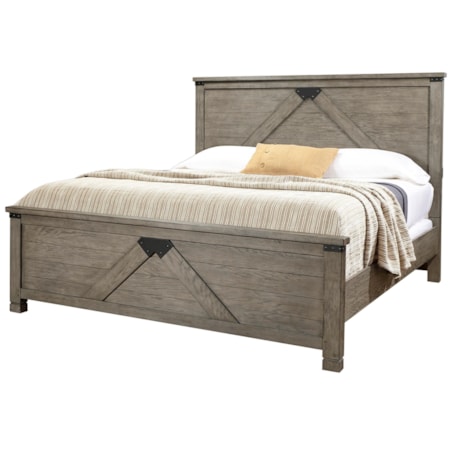 Queen Panel Bed