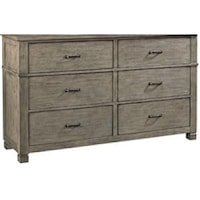 Dresser With Felt Lined Top Drawers