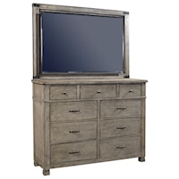 Chesser with TV Stand