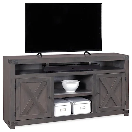 65" Entertainment Console with 2 Doors