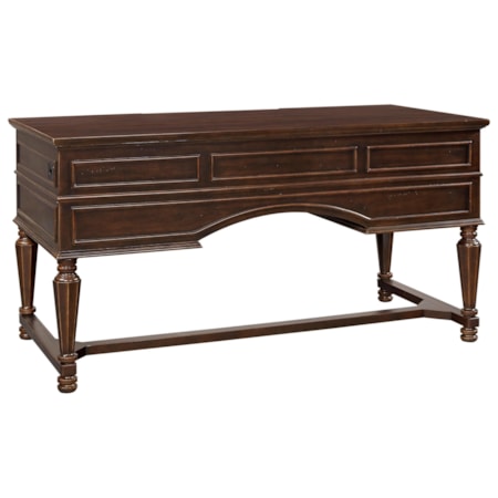 60&quot; Half-Ped Desk