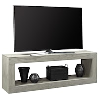 Transitional 74" Open Console TV Stand