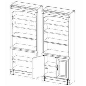 Small Bookcase Combination