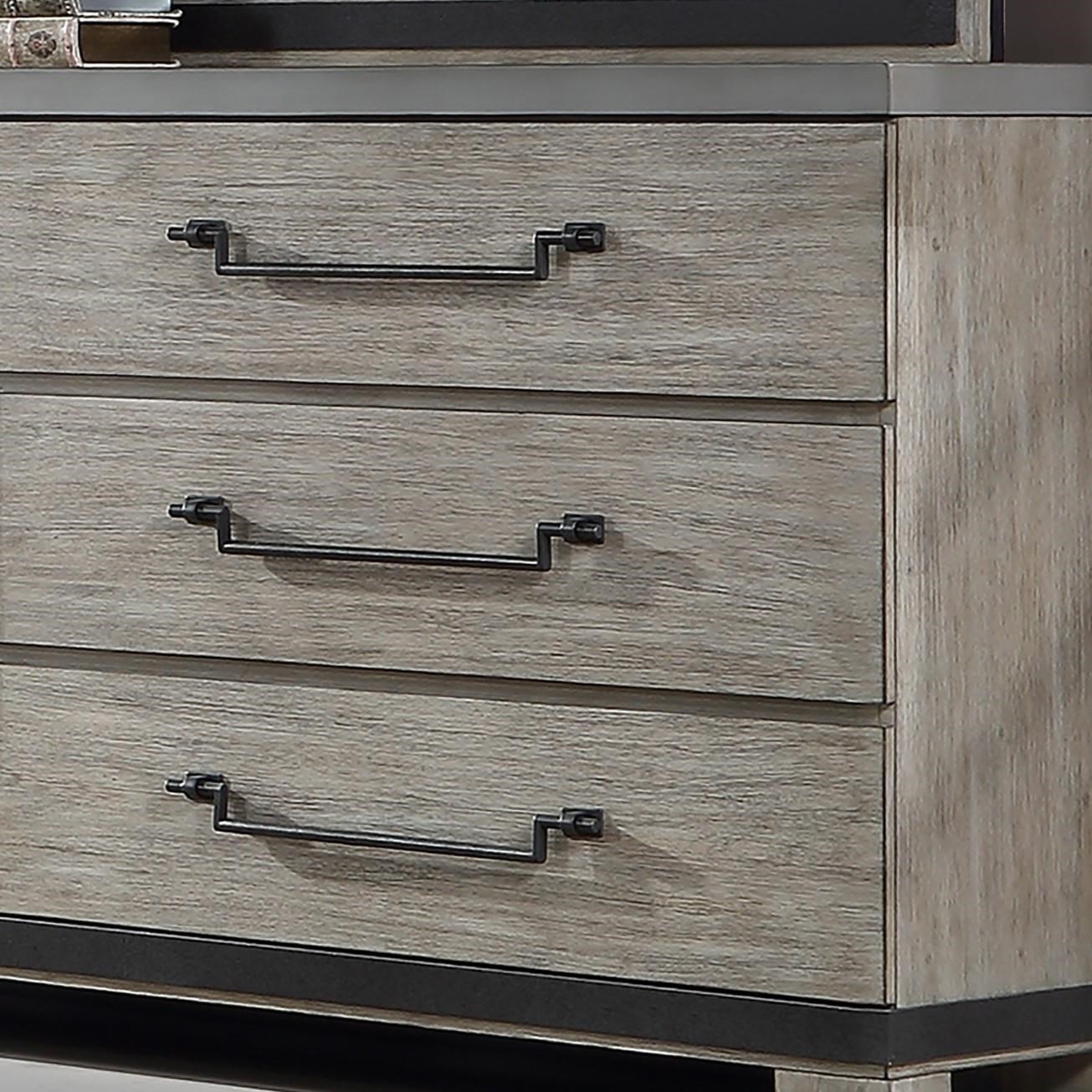 Austin Group Porter 83712 6Drawer Dresser Royal Furniture Dressers