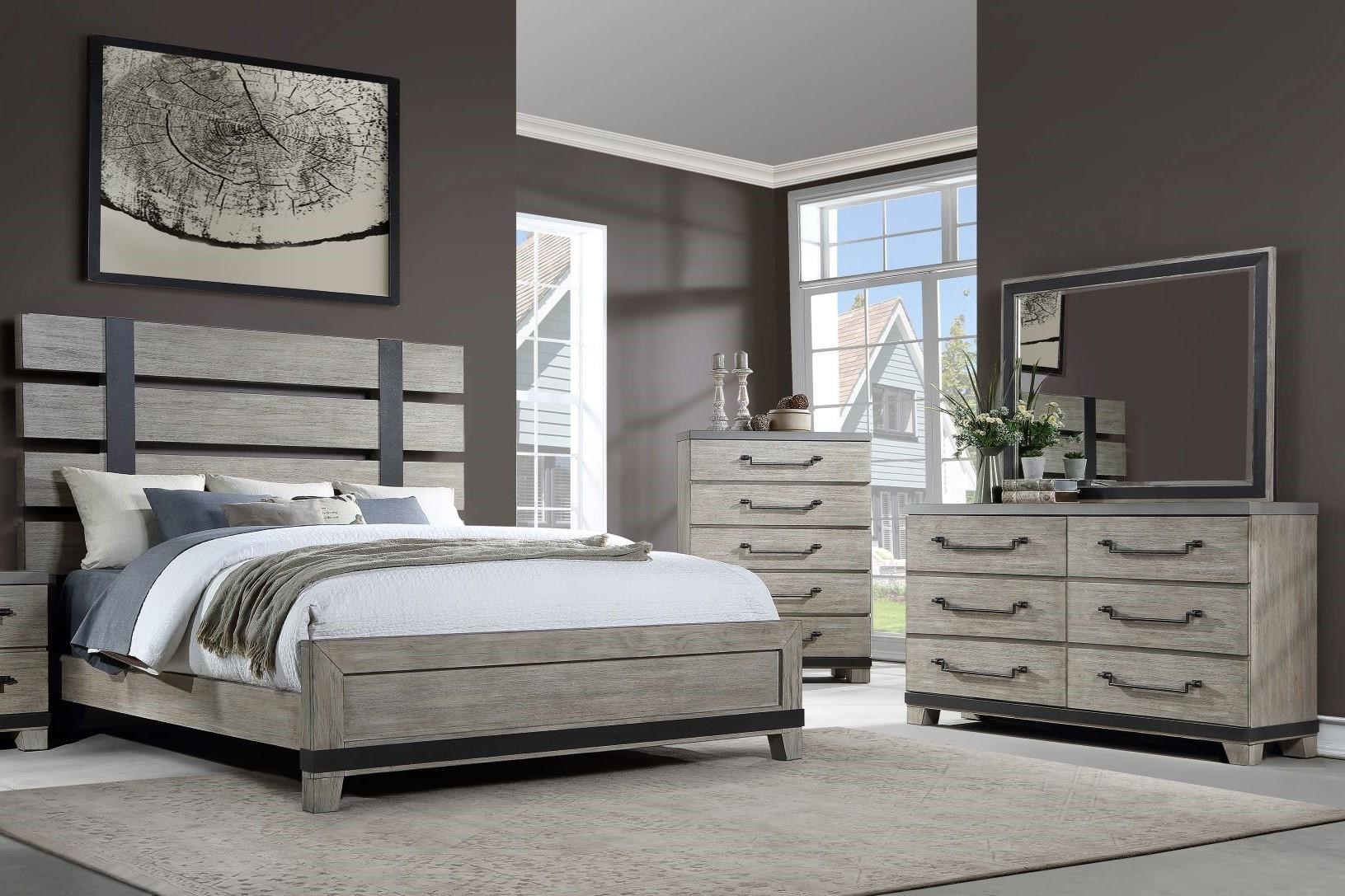 Austin Group Porter 837 KG BED King Industrial Bed Royal