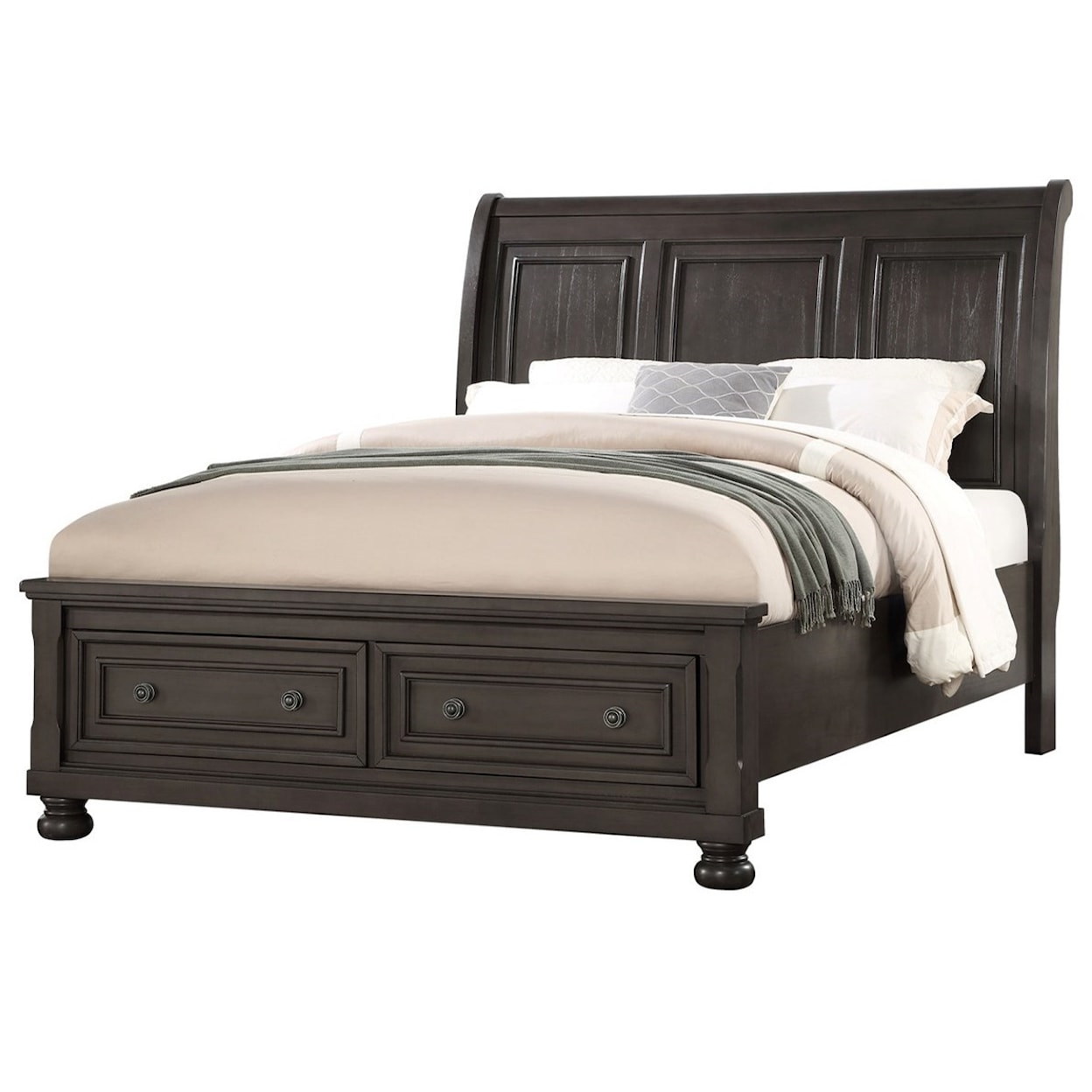 Avalon Furniture Stella King Sleigh Bed