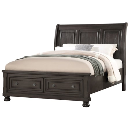 Queen Sleigh Bed