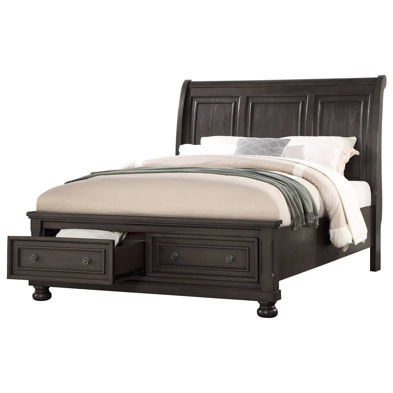 Queen Sleigh Bed