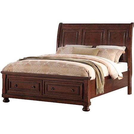 Queen Sleigh Bed