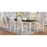 9-Pc Table and Chair Set