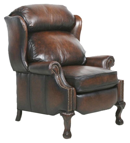 Danbury II Recliner with Classic Traditional Style