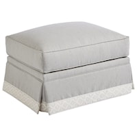 Blaire Skirted Ottoman