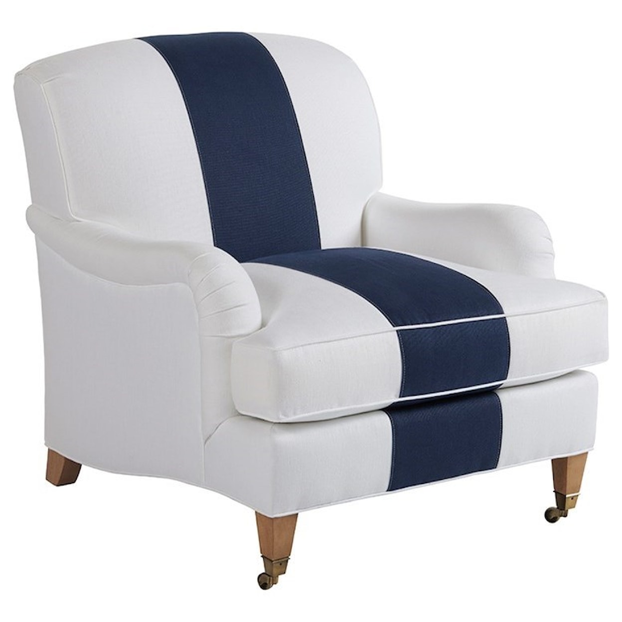 Barclay Butera Barclay Butera Upholstery Sydney Chair With Brass Caster