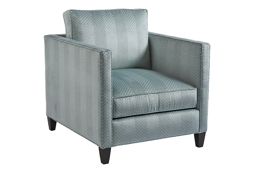 Barclay Butera Upholstery Malcolm Chair by Barclay Butera at Z & R Furniture