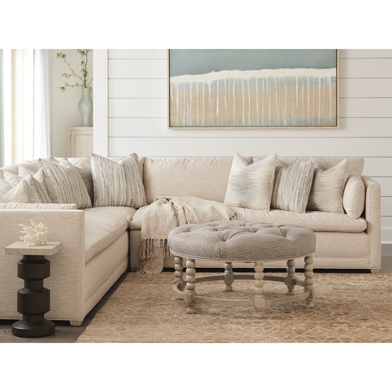 Barclay Butera Barclay Butera Upholstery Hanover Cocktail Ottoman