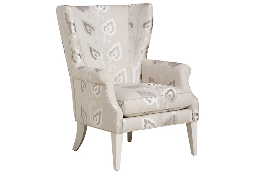 Barclay Butera Upholstery Newton Wing Chair by Barclay Butera at Z & R Furniture