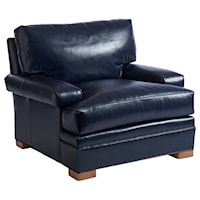 Maxwell Chair with Chunky Arms and Deep Seat