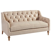 Hyland Park Traditional Bench Settee with Button Tufting