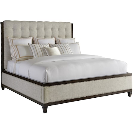 Bristol Custom Tufted Upholstered King Bed