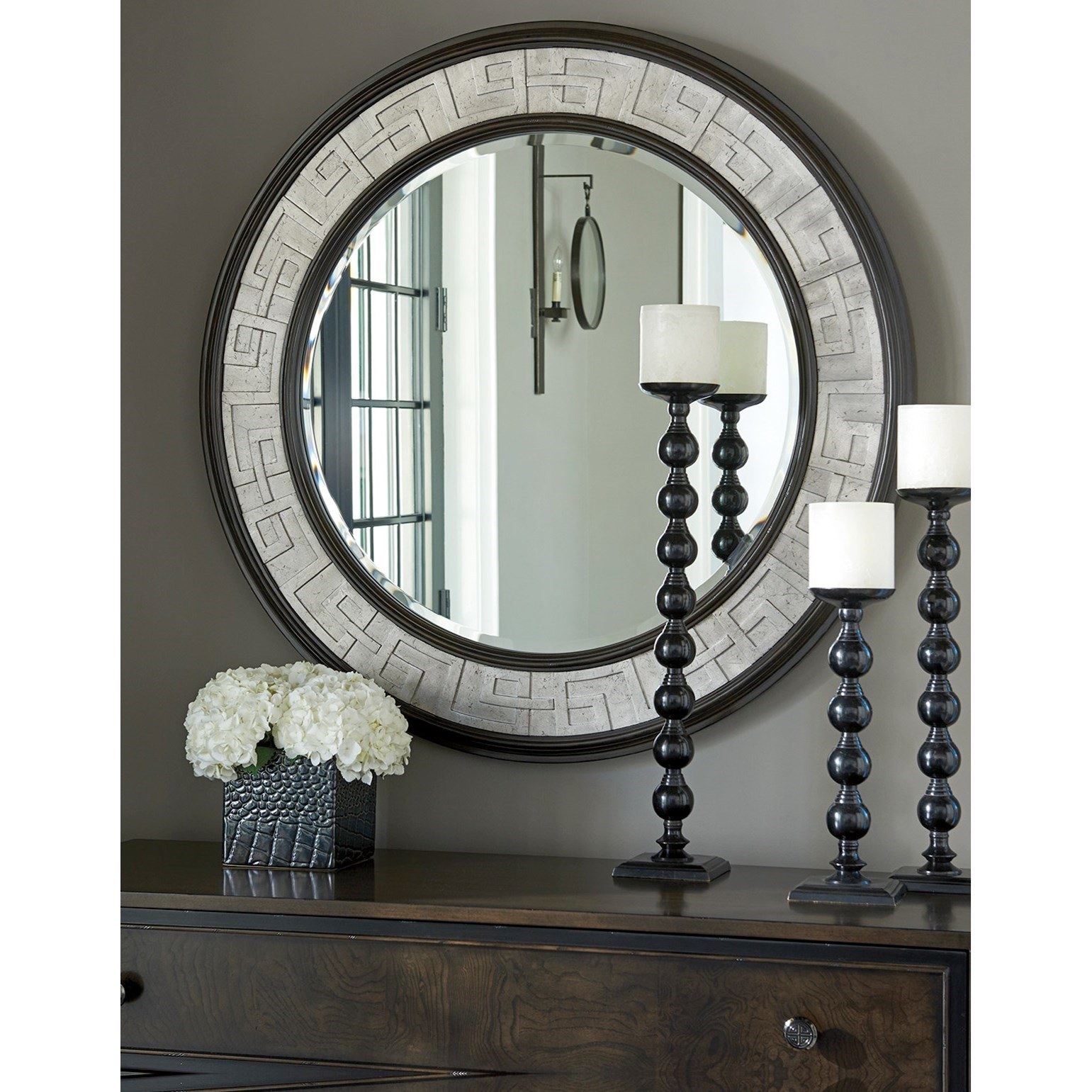 Barclay Butera Brentwood Georgina Round Mirror