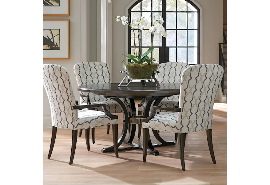 Brentwood 5 Pc Dining Set by Barclay Butera at Esprit Decor Home Furnishings