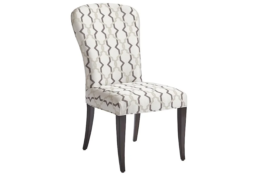 Brentwood Schuler Upholstered Side Chair (custom) by Barclay Butera at Esprit Decor Home Furnishings