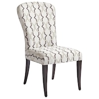 Schuler Upholstered Side Chair in Custom Fabric