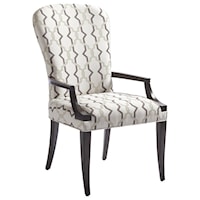 Schuler Upholstered Arm Chair in Custom Fabric