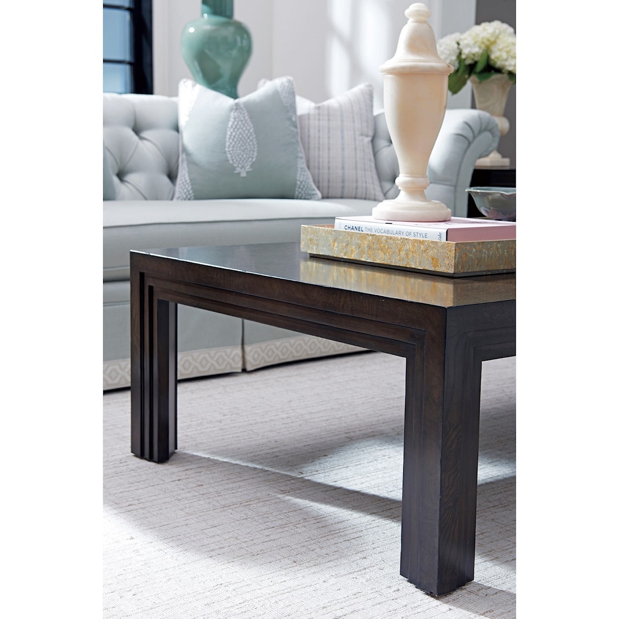 Barclay Butera Brentwood Essex Rectangular Cocktail Table