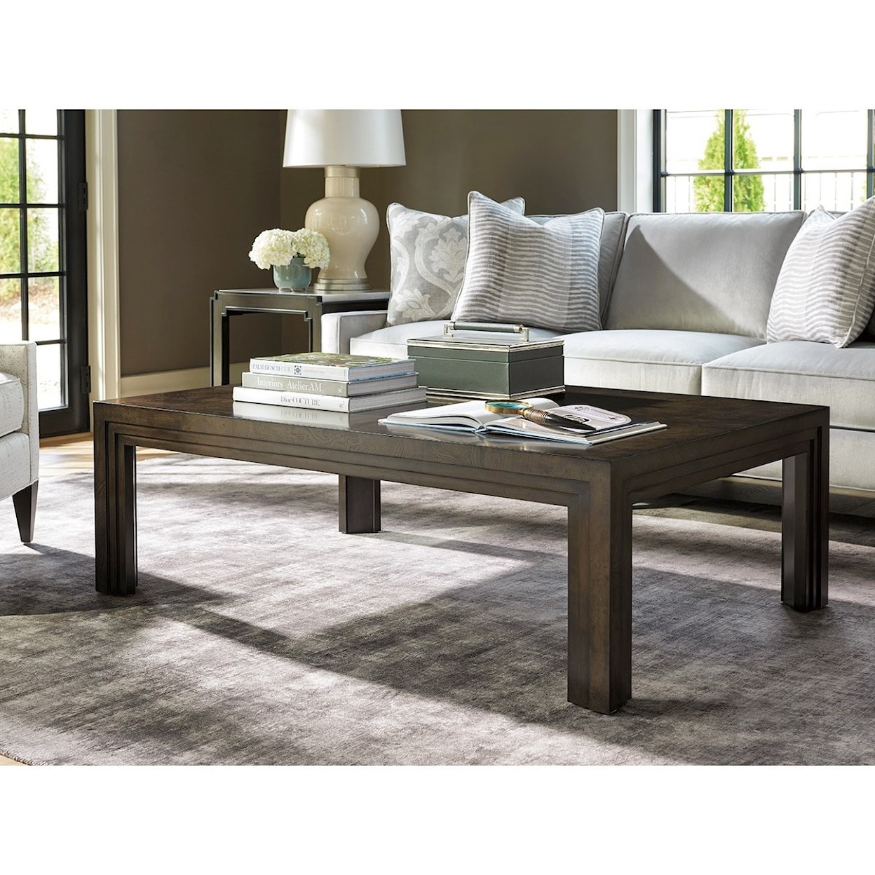 Barclay Butera Brentwood Essex Rectangular Cocktail Table