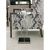 Barclay Butera Brentwood Stonehill Metal Accent Table