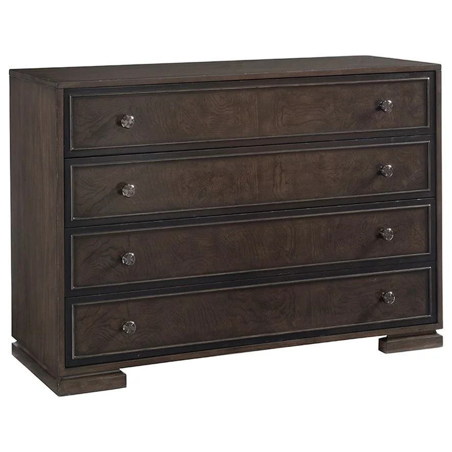 Barclay Butera Brentwood 915974 Westside Hall Chest with Four Self