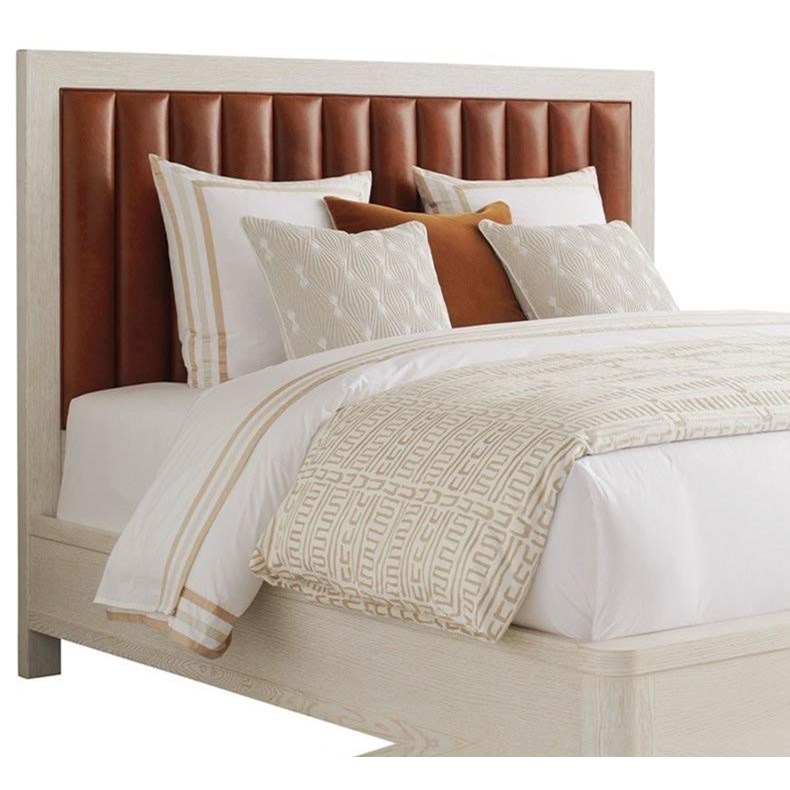 Tan queen sale headboard