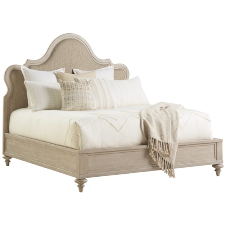 Zuma Upholstered Panel Bed King
