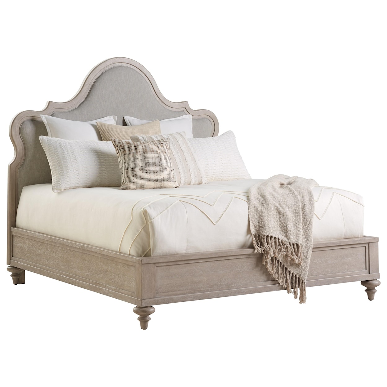 Barclay Butera Malibu Zuma Upholstered Headboard Queen