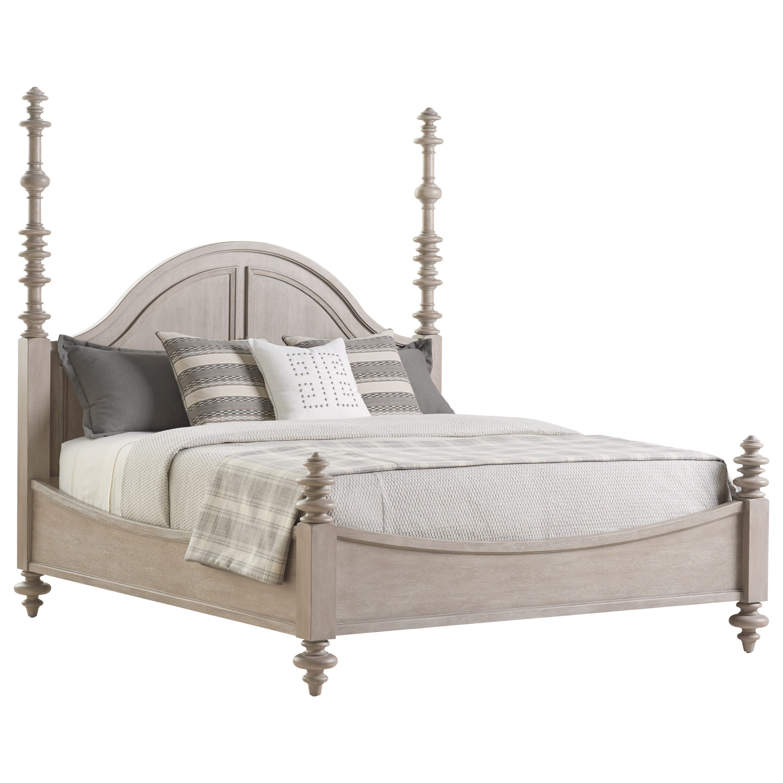 Barclay Butera Malibu Heathercliff Poster Bed King