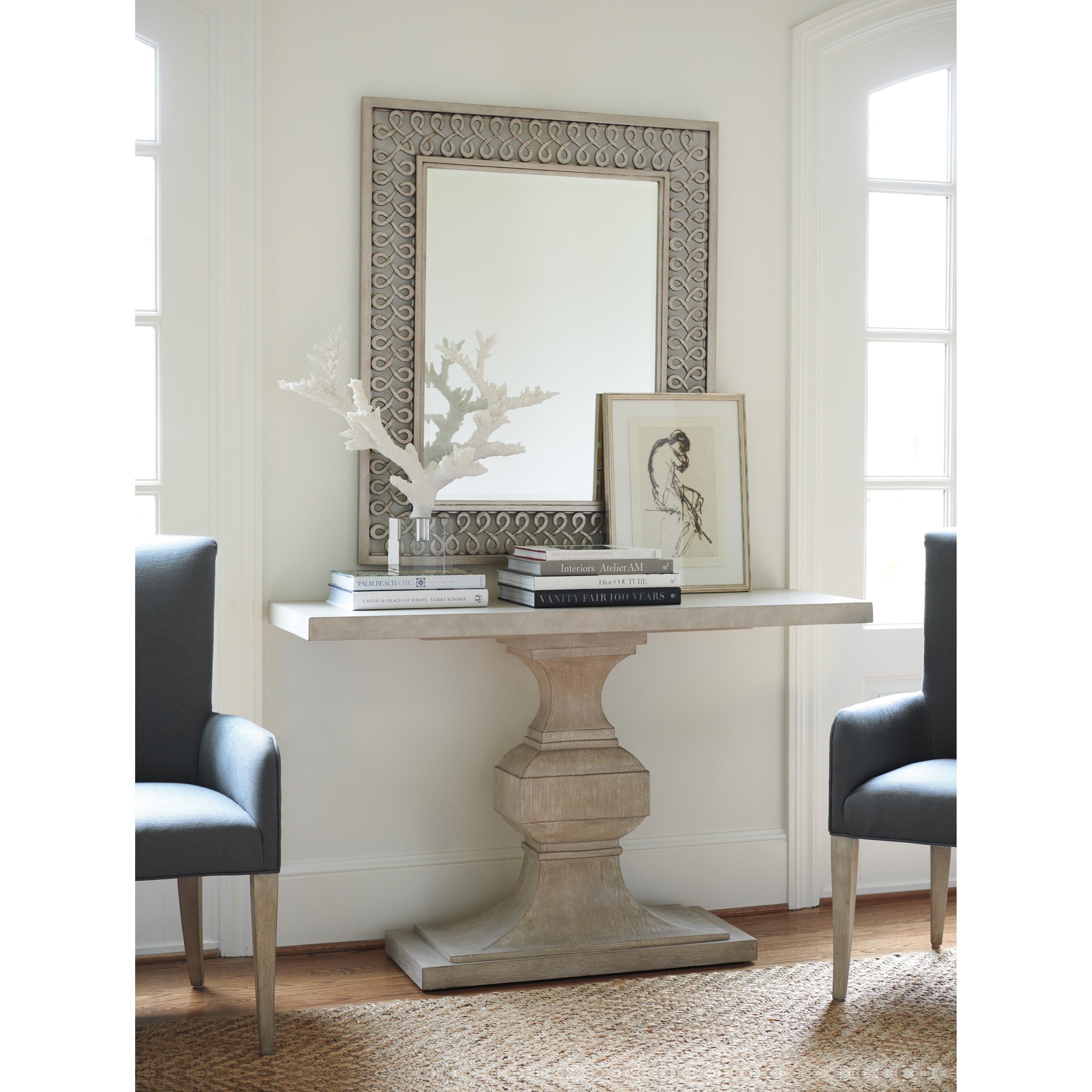 Barclay Butera Malibu Manzanita Metal Mirror