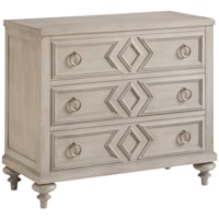 Costera 3-Drawer Bachelors Chest with Diamond Drawer Fronts