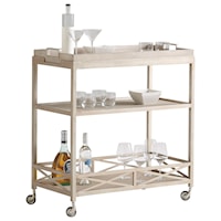 Anacapa Metal Bar Cart