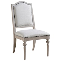 Aidan Upholstered Side Chair with Customizable Fabric
