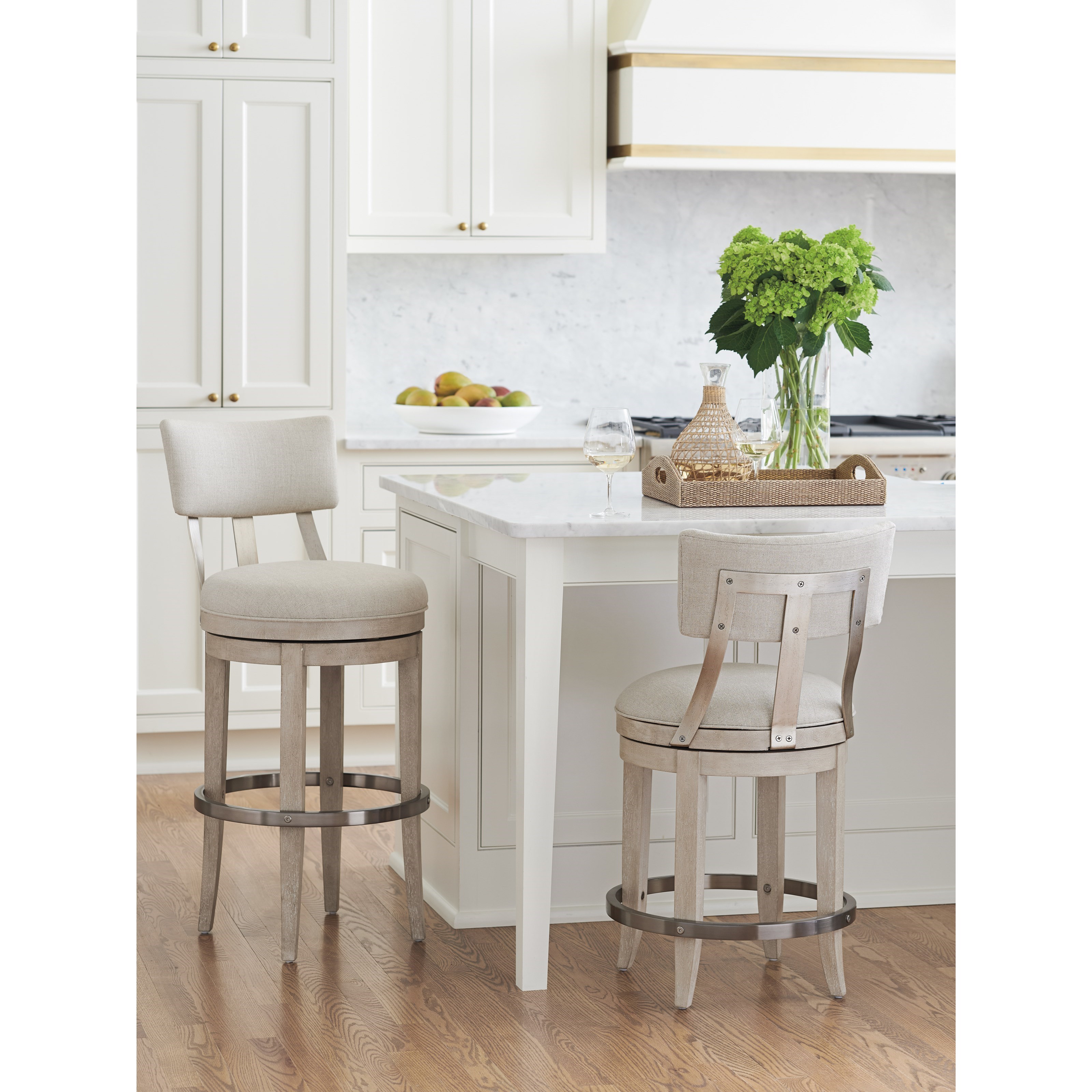 Cliffside Swivel Upholstered Counter Stool
