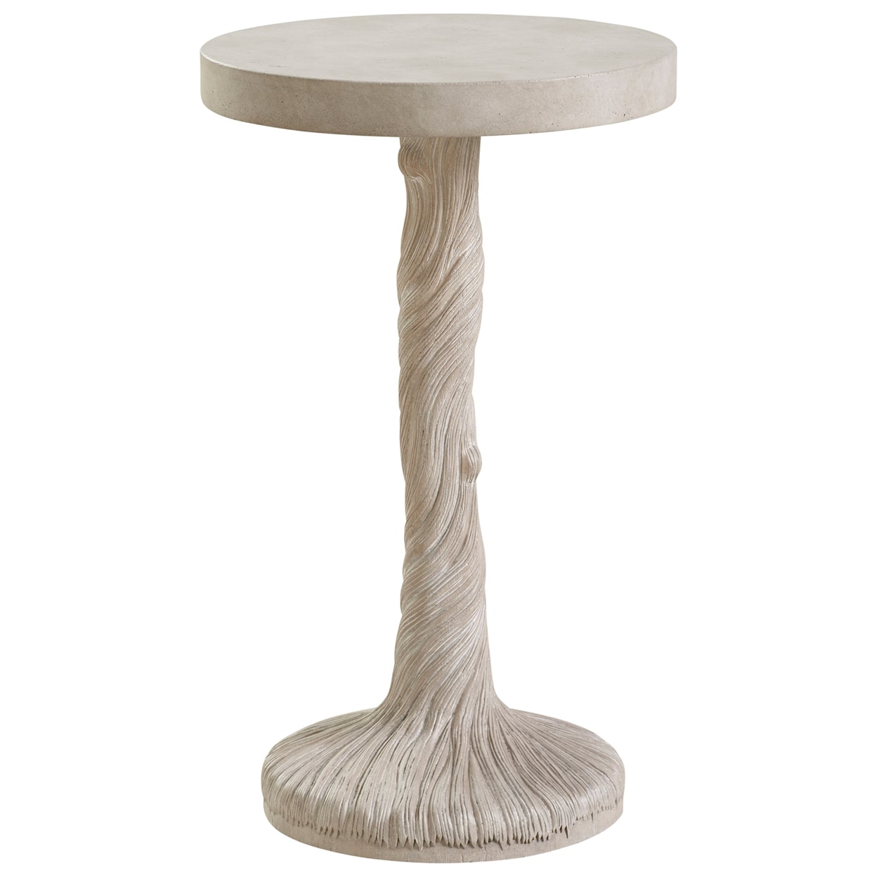 Barclay Butera Malibu Saddle Peak Round Accent Table