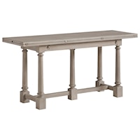 Andalusia Console Table with Fold-Down Table Leaf