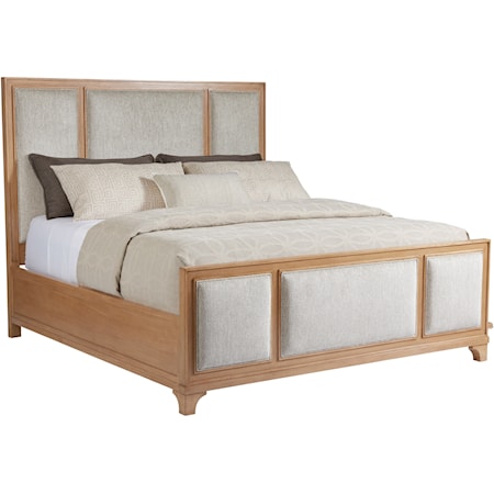 Crystal Cove Custom Uph Bed 6/6 King