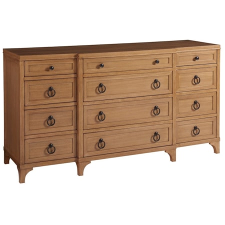 Garnet Breakfront Dresser