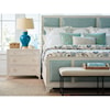 Barclay Butera Newport Crystal Cove Custom Upholstered Hdbd 6/6