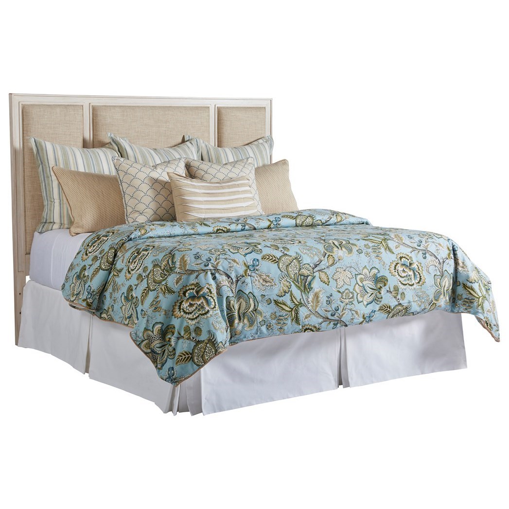 Barclay Butera Newport Crystal Cove Upholstered Panel Headboard 6/0