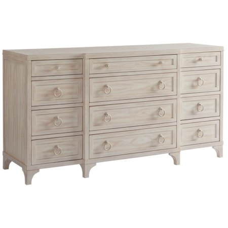 Garnet Breakfront Dresser