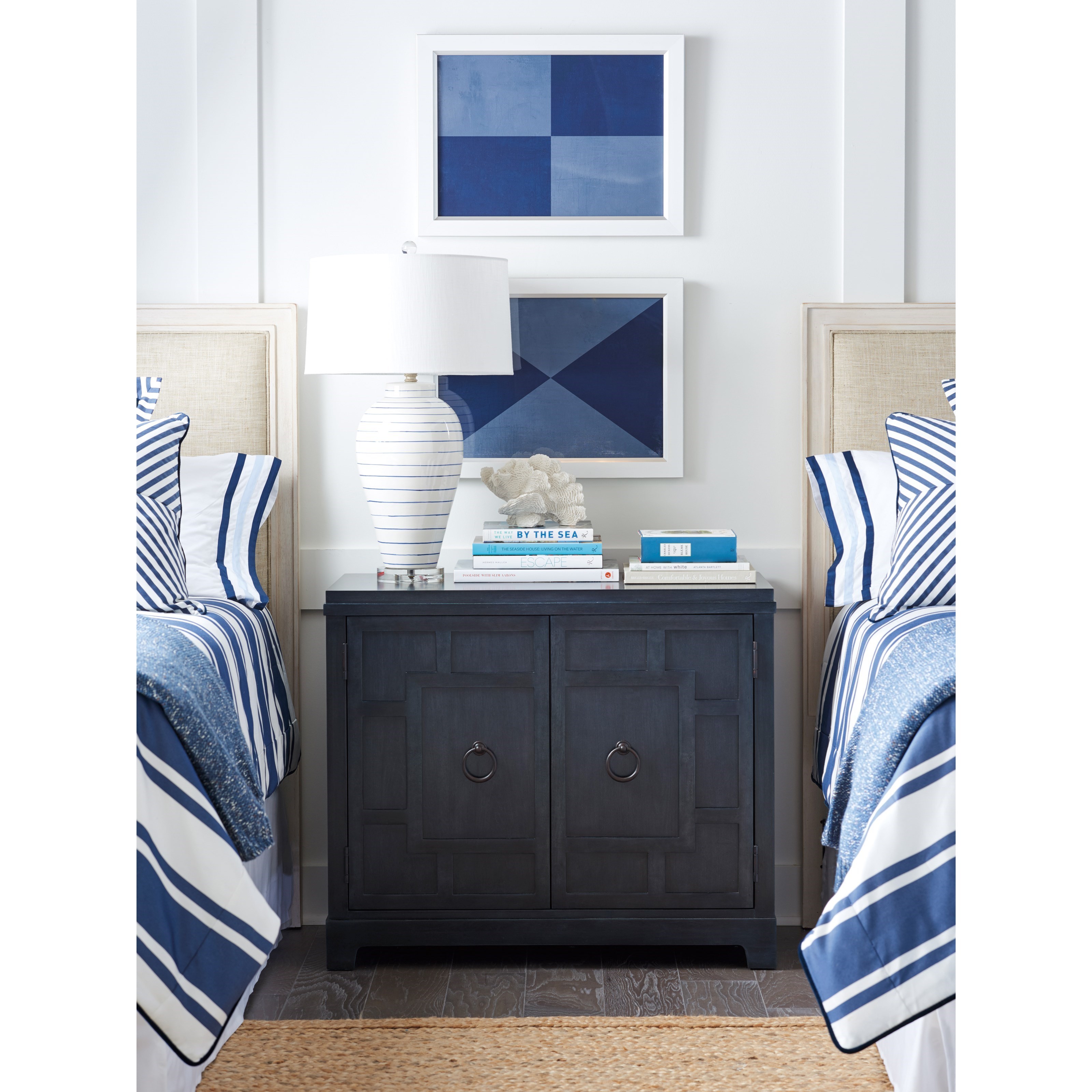 Barclay Butera Newport 922624 Collins Bachelors Chest with Adjustable