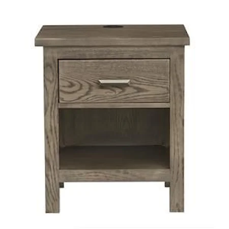 Abingdon Oak Bedside